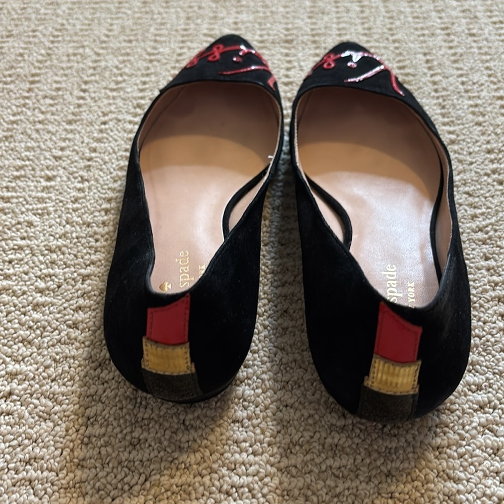 Kate Spade Emmie Kiss Kiss Flats - Picture 6 of 11